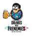 Drinks With Frenenemies Retro Edition - Boardlandia