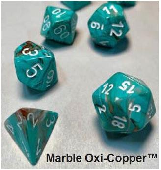 7 Die Set - Oxi-Copper with White - Boardlandia