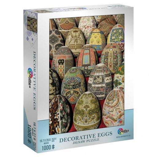 Decorative Eggs 1000pc Puzzle - Boardlandia