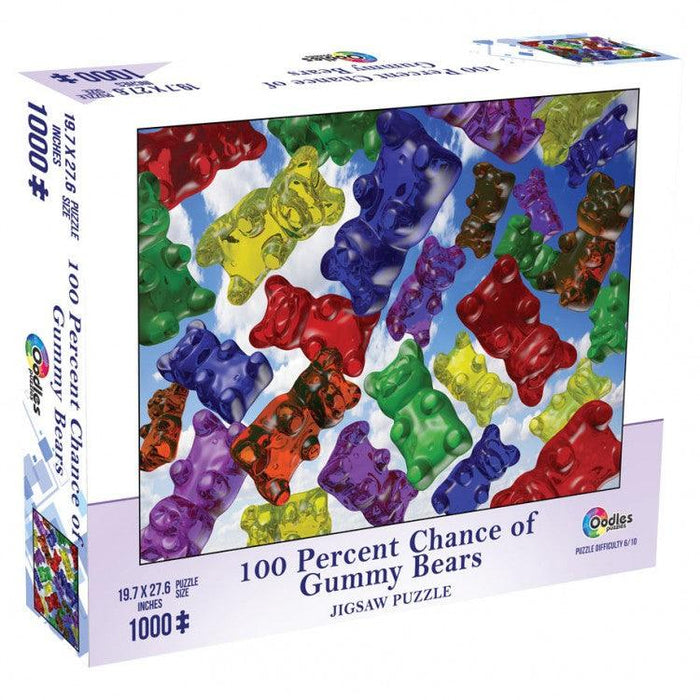 100% Chance of Gummy Bears 1000pc Puzzle - Boardlandia