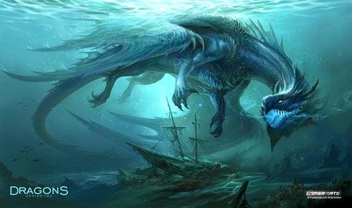 Gamermats - Dragon from the Depths by Sandara - Boardlandia