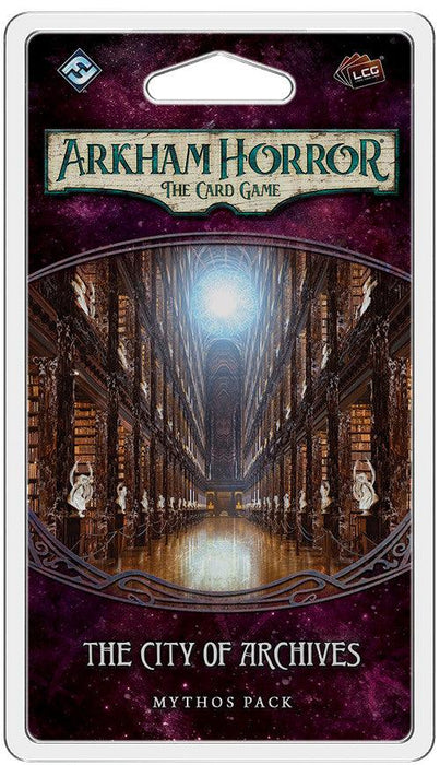 Arkham Horror LCG - The City of Archives Mythos Pack - Boardlandia