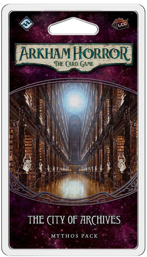 Arkham Horror LCG - The City of Archives Mythos Pack - Boardlandia