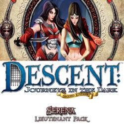 Descent Second Edition: "Serena" Lieutenant Miniature - Boardlandia