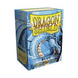 Dragon Shield Sleeves: Blue (Box Of 100) - Boardlandia