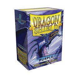 Dragon Shield Sleeves: Purple (Box Of 100) - Boardlandia