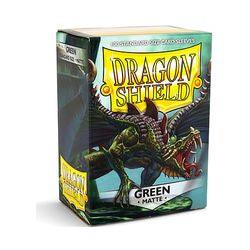 Dragon Shield Sleeves: Matte Green (Box Of 100) - Boardlandia
