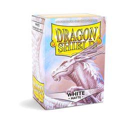 Dragon Shield Sleeves: Matte White (Box Of 100) - Boardlandia
