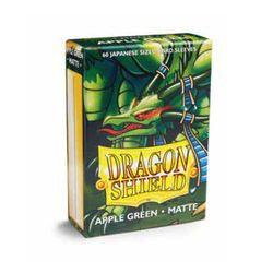 Dragon Shield Sleeves: Japanese Matte Apple Green (Box Of 60) - Boardlandia