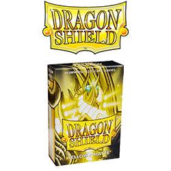 Dragon Shield Sleeves: Japanese Matte Yellow (Box Of 60) - Boardlandia