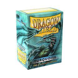 Dragon Shield Sleeves: Turquoise (Box Of 100) - Boardlandia