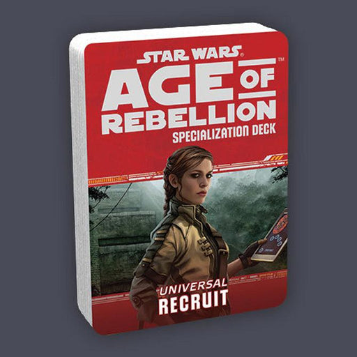 Star Wars - "Age Of Rebellion" Rpg: Recruit Specialization Deck - Boardlandia