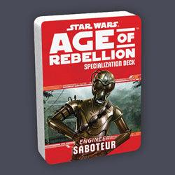Star Wars - "Age Of Rebellion" Rpg: Saboteur Specialization Deck - Boardlandia