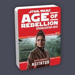 Star Wars - "Age Of Rebellion" Rpg: Agitator Specialization Deck - Boardlandia