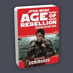 Star Wars - "Age Of Rebellion" Rpg: Commando Specialization Deck - Boardlandia