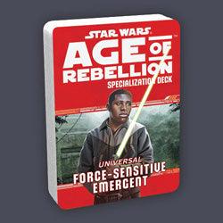 Star Wars - "Age Of Rebellion" Rpg: Force Sensitive Emergent Specialization Deck - Boardlandia