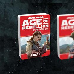 Star Wars - "Age Of Rebellion" Rpg: Analyst Specialization Deck - Boardlandia