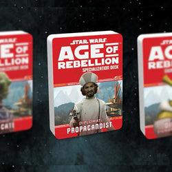 Star Wars - "Age Of Rebellion" Rpg: Propagandist Specialization Deck - Boardlandia