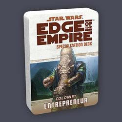 Star Wars - "Edge Of The Empire" Rpg: Entrepreneur Specialization Deck - Boardlandia