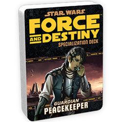 Star Wars - "Force And Destiny" Rpg: Peacekeeper Specialization Deck - Boardlandia