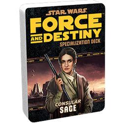 Star Wars - "Force And Destiny" Rpg: Sage Specialization Deck - Boardlandia