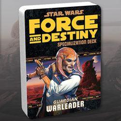 Star Wars - "Force And Destiny" Rpg: "Warleader" Guardian Specialization Deck - Boardlandia