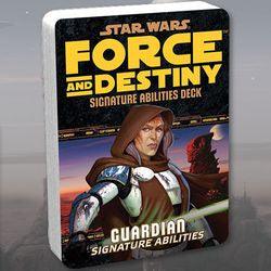 Star Wars - "Force And Destiny" Rpg: "Signature Abilities" Guardian Specialization Deck - Boardlandia