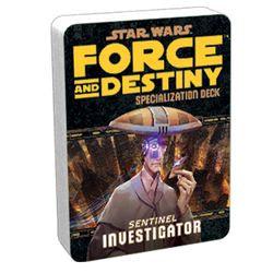 Star Wars - "Force And Destiny" Rpg: "Investigator" Specialization Deck - Boardlandia
