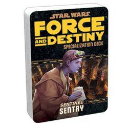 Star Wars - "Force And Destiny" Rpg: "Sentry" Specialization Deck - Boardlandia