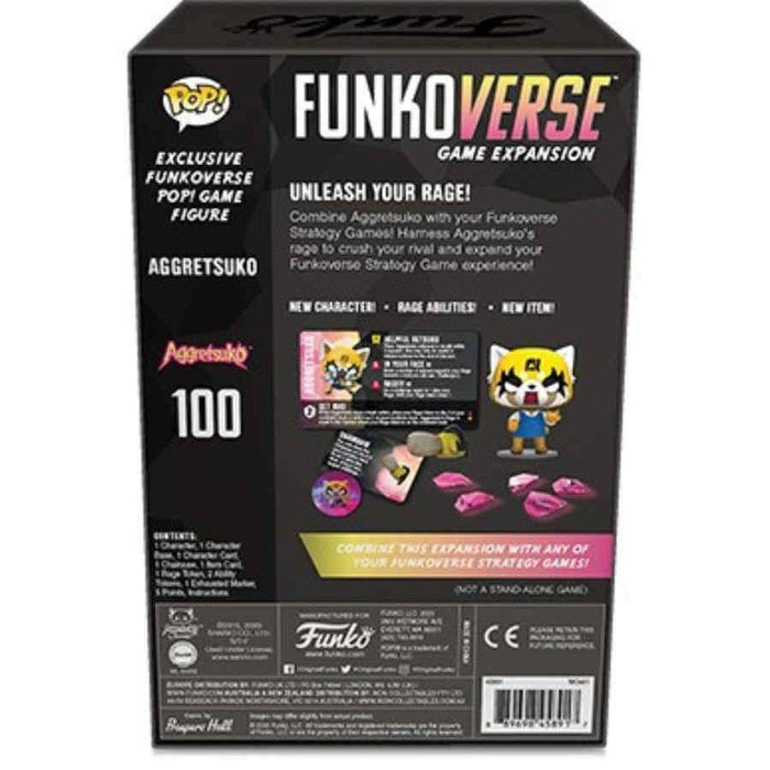 Funkoverse: Aggretsuko 100 - Expansion - Boardlandia