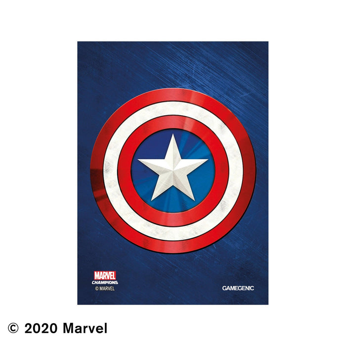 Marvel Champions Art Sleeves: Captain America - Boardlandia