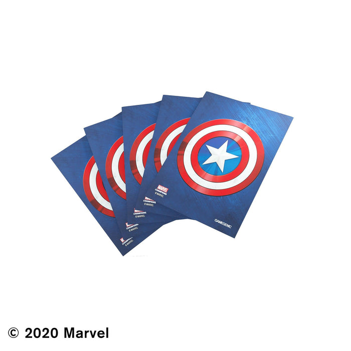 Marvel Champions Art Sleeves: Captain America - Boardlandia