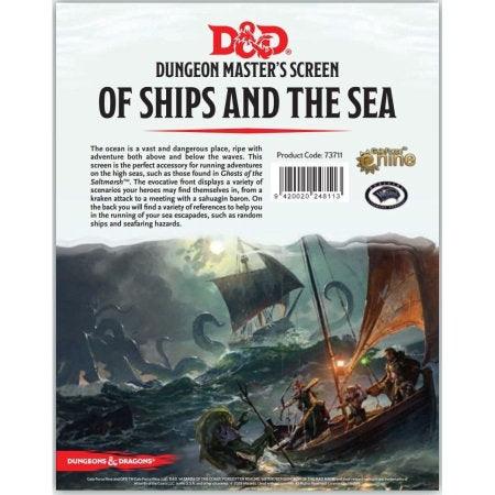 Dungeons and Dragons: Of Ships and the Sea - Game Master Screen - Boardlandia