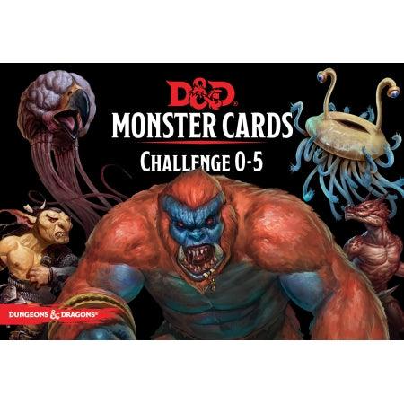 Dungeons and Dragons - Monster Cards - Challenge 0-5 - Boardlandia
