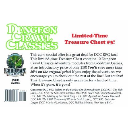 DUNGEON CRAWL CLASSICS - TREASURE CHEST 3 BOXED SET - Boardlandia