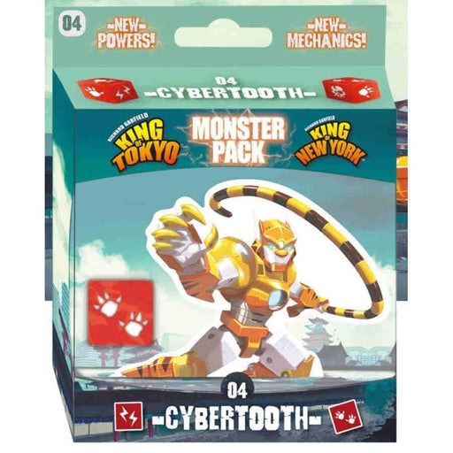 King of Tokyo - Cybertooth Monster Pack - Boardlandia