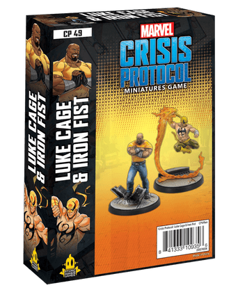 Marvel Crisis Protocol - Luke Cage and Iron Fist - Boardlandia