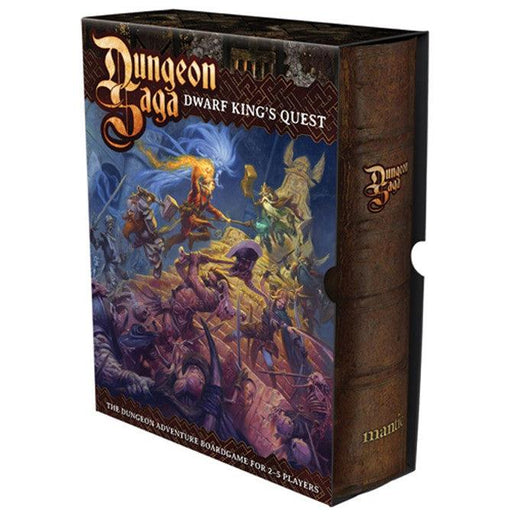 Dungeon Saga: The Dwarf King's Quest (Boxed Game) - Boardlandia