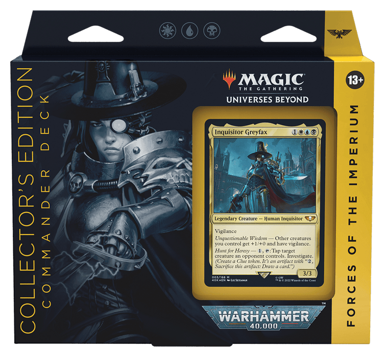Magic the Gathering - Warhammer 40k - Forces of the Imperium Collector Commander Deck - Boardlandia