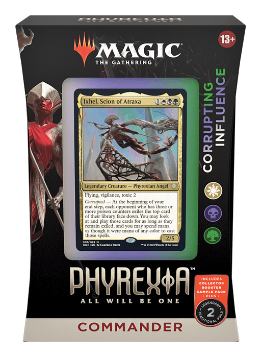 Magic the Gathering - Phyrexia: All Will Be One - Corrupting Influence Commander Deck - Boardlandia