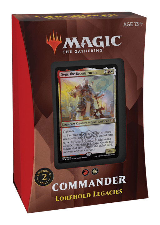 Magic the Gathering - Commander 2021 - Lorehold Legacies - Boardlandia