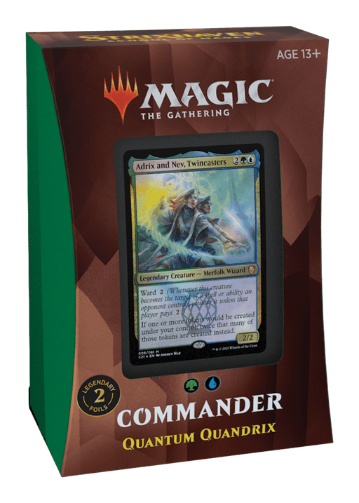 Magic the Gathering - Commander 2021 - Quantum Quandrix - Boardlandia