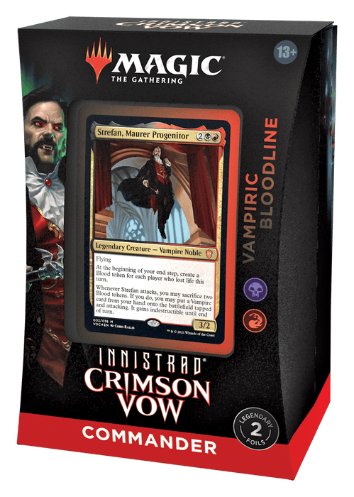 Magic the Gathering - Innistrad: Crimson Vow - Vampiric Bloodline Commander Deck - Boardlandia