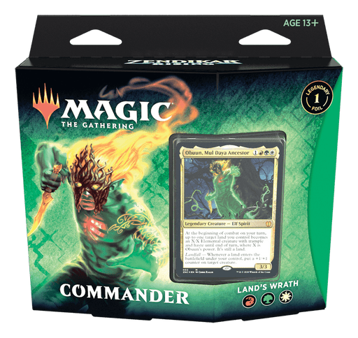 Magic the Gathering - Zendikar Rising - Land's Wrath Commander Deck - Boardlandia