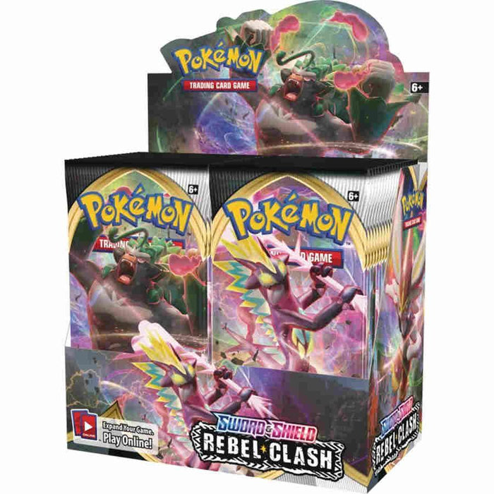 Pokémon TCG - Sword and Shield: Rebel Clash - Booster Box - Boardlandia