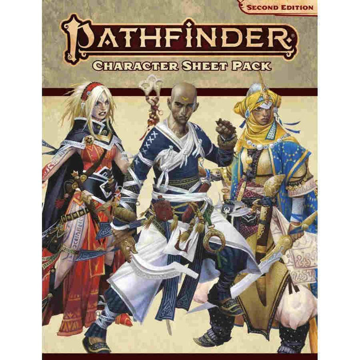 Pathfinder RPG - Second Edition: Character Sheet Pack - Boardlandia