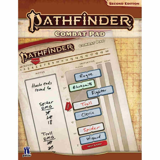 Pathfinder RPG (2nd Edition): Combat Pad - Boardlandia