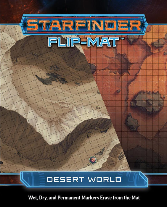 Starfinder Flip-Mat: Desert World - Boardlandia