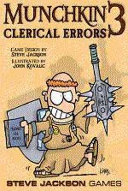 Munchkin 3 - Clerical Errors - Boardlandia