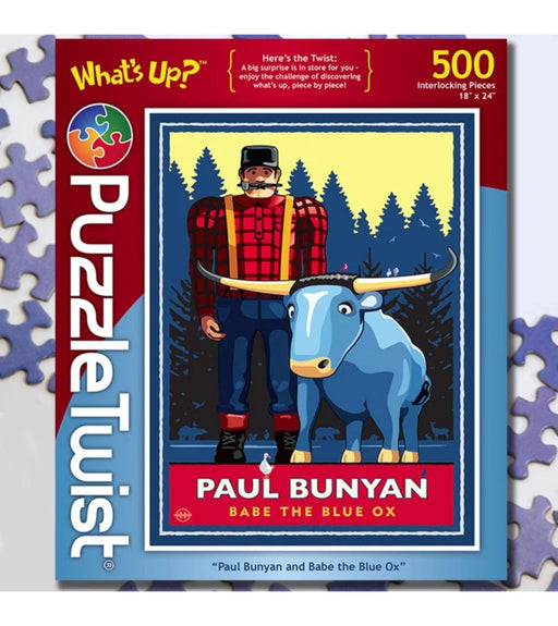 Paul Bunyan and Babe the Blue Ox (500 pc) - Boardlandia
